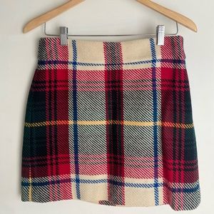 J. Crew tartan skirt - size 4